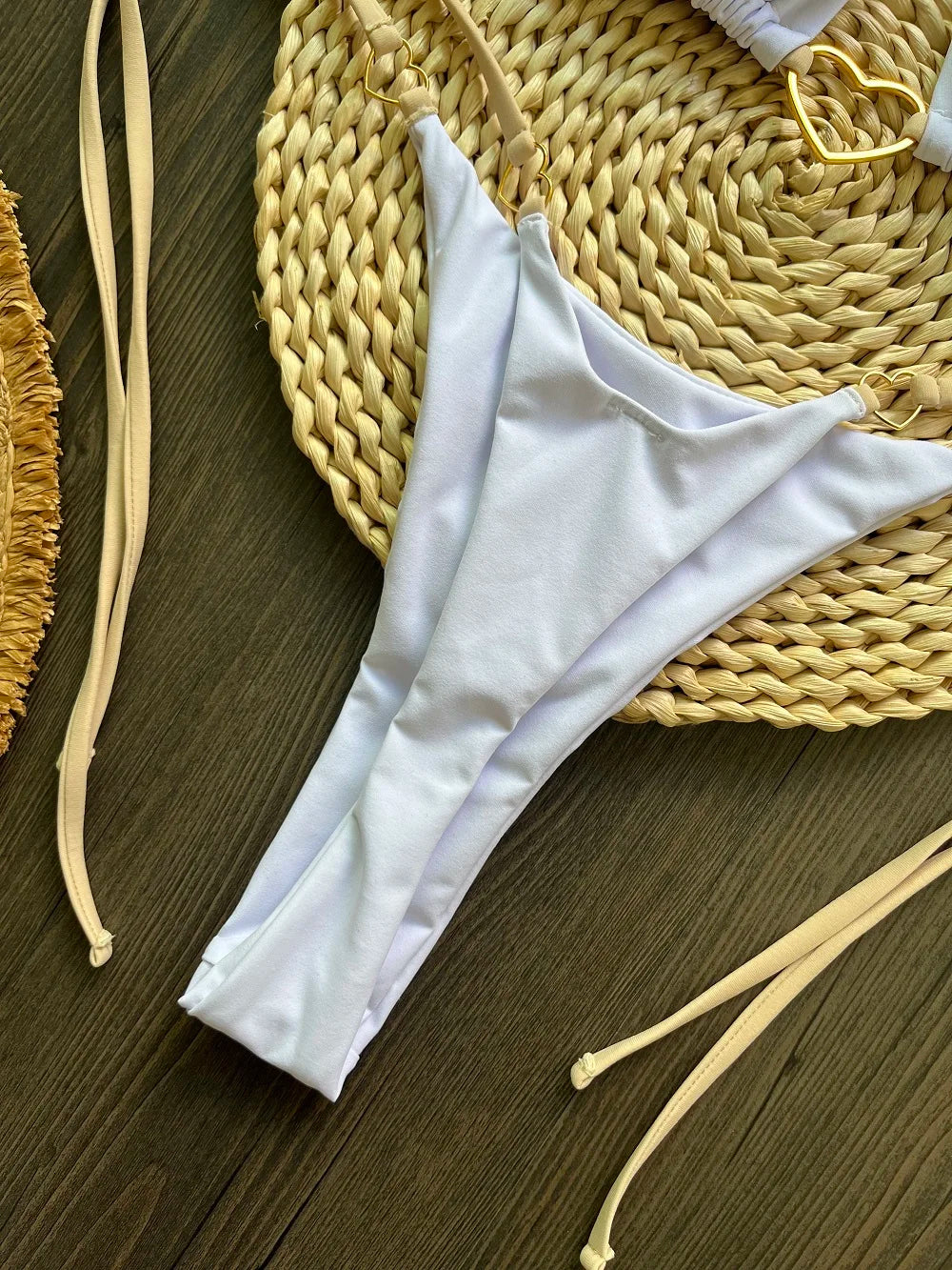 Ruotonsept sexy halter cor sólida conjunto de biquíni maiô feminino de duas peças triângulo tanga maiô biquinis brasileiros