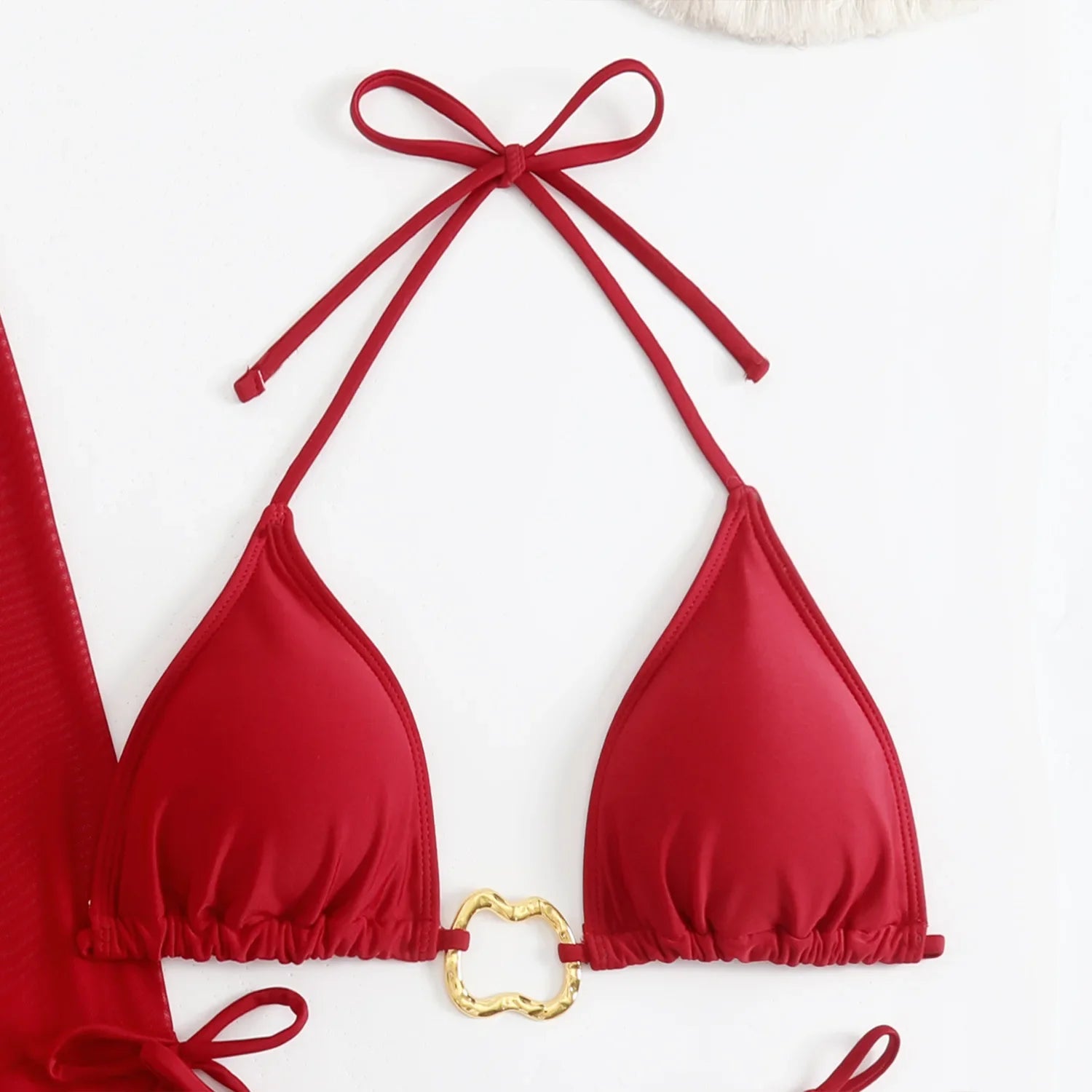 Sexy branco preto 4 peça conjuntos de biquinis feminino manga longa malha cobrir saia maiô praia férias banho biquini